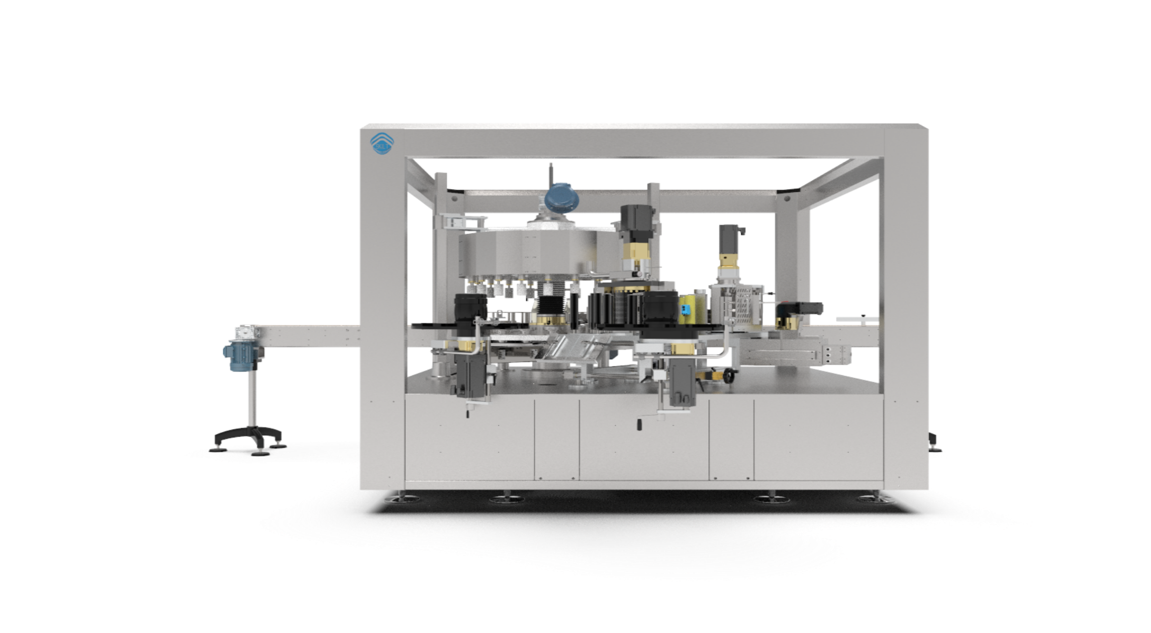 圆瓶热熔胶贴标机