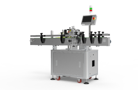 圆瓶定位不干胶贴标机