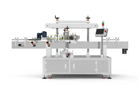 牛奶瓶双面不干胶贴标机